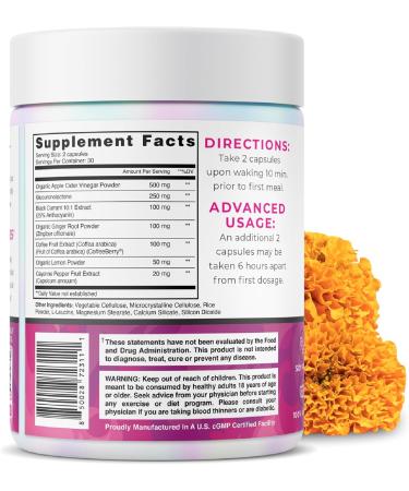 Women's One Sol Fat Burner: Natural Metabolism Booster for Energy, Mood, and Appetite Control - Gluten-Free & Soy-Free - Buy Online on GoSupps.com
