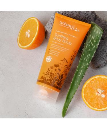 Urban Veda Soothing Body Scrub | Exfoliating Body Scrub for Sensitive Skin| Vitamin E Walnut & Pumice Body Exfoliator Scrub | Soothing & Calming | Dead Skin Remover | Exfoliating Body Wash | 200 ML - Buy Online on GoSupps.com