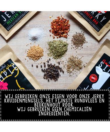 Premium Handmade Beef Jerky Trial Box - 3 Mixed Flavors 18 x 50g Chemical-Free Austrian Pasture - International Shipping Available - Buy Online on GoSupps.com