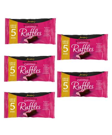 Generic Jamesons Raspberry & Coconut Ruffles 26g 5 Bars (Pack of 5)