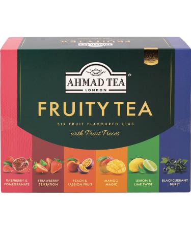 Ahmad Tea Fruitytea - Assortiment de th noir et vert - 6 vari t s