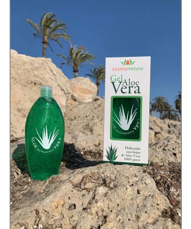 Buy 500ml Pure Aloe Vera Gel - 100% Cold Pressed Organic Additive-Free from Canary Islands - International Shipping Available - Buy Online on GoSupps.com