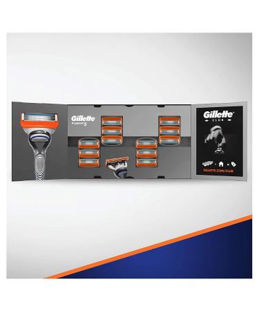 Gillette Fusion5 Men's Razor Blades - Pack of 16 Refills with Precision Trimmer - Buy Online on GoSupps.com