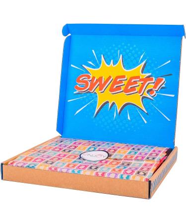 Thornton & France Retro Sweets Gift Box Hamper | Nostalgic Treats & Candy From 70s & 80s | Letterbox Hamper Gift Set (39 items) | Penny Post' - Buy Online on GoSupps.com