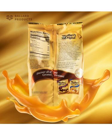 Werther's Original Creamy Caramel Filled Pack of 2 - Bulk Bags of Hard Candy Individually Wrapped (27 oz) Each - Werthers Caramel Filled Candy - Bundle with Ballard Products Pocket Bag - Buy Online on GoSupps.com