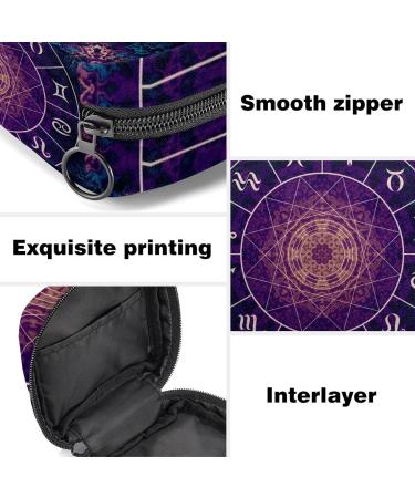Magic Zodiac Sign Sanitary Napkins Storage Bag | Menstrual Pad & Cup Holder for Teens & Women - Buy Online on GoSupps.com