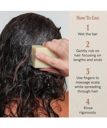 J R Liggett's All-Natural Shampoo Bar - Original Formula for Strong, Healthy Hair - Antioxidant and Vitamin-Rich - Detergent and Sulfate-Free - 3.5 Ounce Bar - Buy Online on GoSupps.com