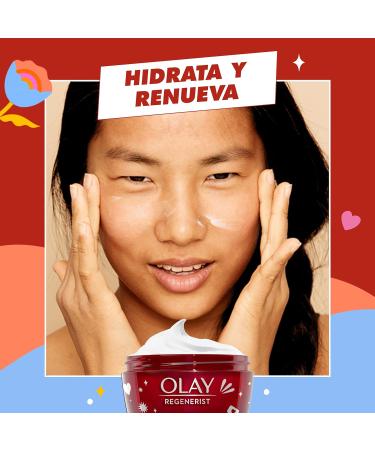 Olay Olay Regenerist Limited Edition Day Face Cream Formula With Vitamin B3 And Niacinamide Hydrate 24H Fragrance Free 50ml - Buy Online on GoSupps.com