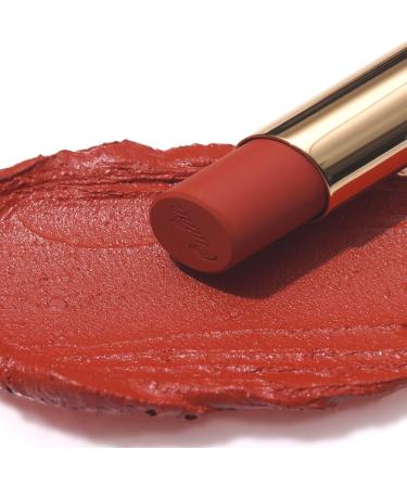 Oulac Soft Matte Lipstick - Red Apricot Lipstick & Blush Duo | Enriched with Rose Oil | Vegan & Cruelty-Free | 3.6g (Y05) Indian Summer - Buy Online on GoSupps.com
