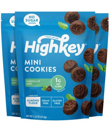 HighKey Mint Chocolate Cookies - 3 Pack