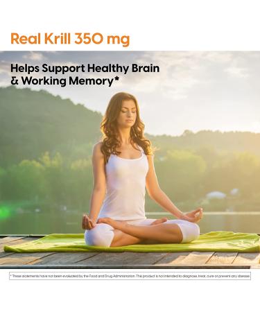 Doctor's Best Real Krill Oil 350 mg - 60 Softgel Capsules for Omega-3 Support - Buy Online on GoSupps.com