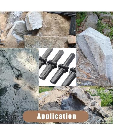 FLK Tech 8 SET 5/8 Plug Wedges & Feather Shims Concrete Rock Stone Splitter Hand Tools 16mm - Buy Online on GoSupps.com