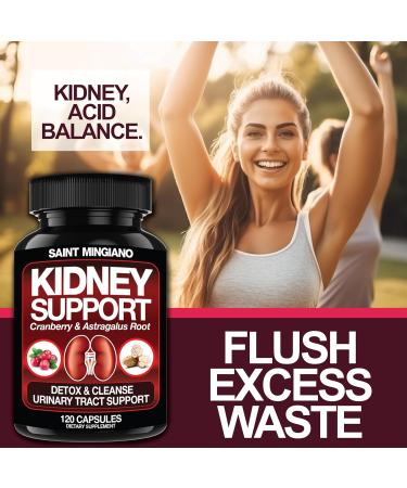 Saint Mingiano Kidney Support Cleanse Detox & Repair - with - Liver Cleanse Detox & Repair - Buy Online on GoSupps.com