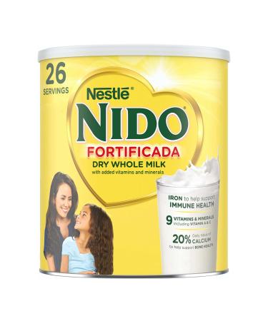 NIDO Full Crm MilkPwdrFortified12x800gUS 1.76 Pound (Pack of 1)