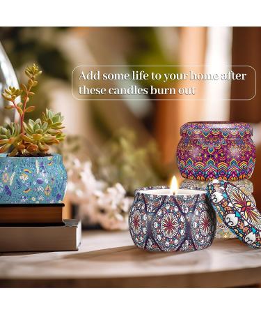 Scented Candle Gift Set - 4 Pack 4.4 Oz Long-Lasting Soy Wax Candles for Home | Perfect Birthday Presents for Women - Buy Online on GoSupps.com