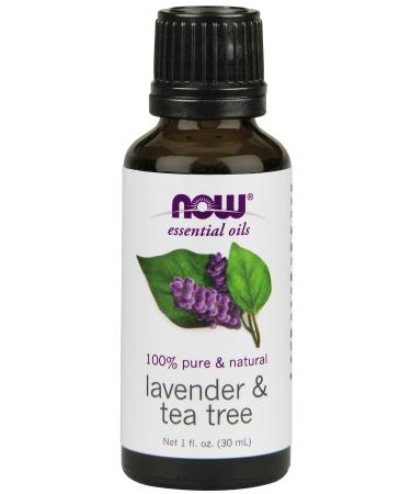 Lavender and Tea Tree Oil 1 Fluid Ounce (Pack of 2)