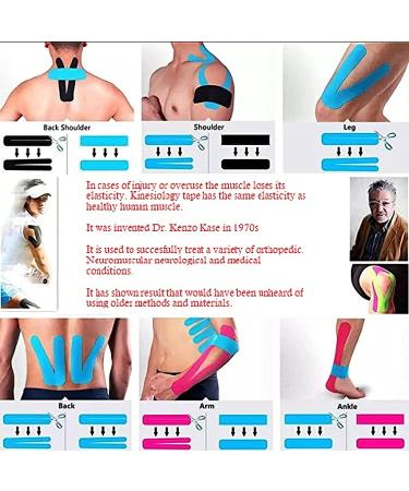 Premium 4 x 16.4' Kinesiology Tape for Athletic Performance and Muscle Pain Relief - Latex-Free, Waterproof, Uncut Roll - Beige - Buy Online on GoSupps.com