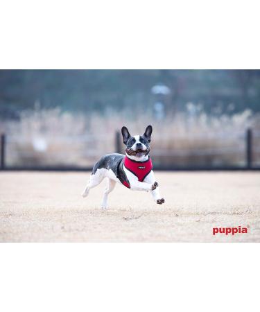Puppia Soft Dog Harness for Small & Medium Dogs - Colorful Multi-Use Design Perfect for Puppies - XXL Red - Buy Online on GoSupps.com
