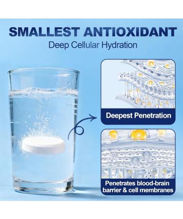 Crobirware Molecular Hydrogen Tablets (12 PPM) - 90 Count High Potency H2 Supplement with Magnesium - Fast Dissolving Hydrogen Water Generator for Energy, Focus & Anti-Aging, On-The-Go Packaging - Buy Online on GoSupps.com