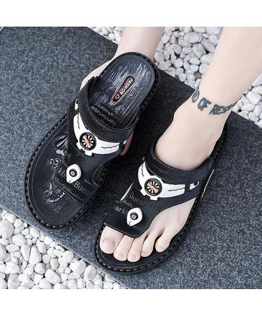Men's Bunion Splints Sandal Open Toe - Black, Size 6.5 | Comfy Foot Correction Slippers for Hallux Valgus Correction - Buy Online on GoSupps.com