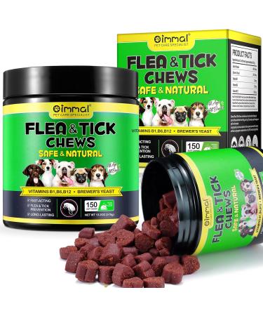 Uocasi Flea and Tick Prevention for Dogs Chewables - Natural Pest Defense Supplement with Peking Duck Flavor (375g, 150 chews) - Buy Online on GoSupps.com