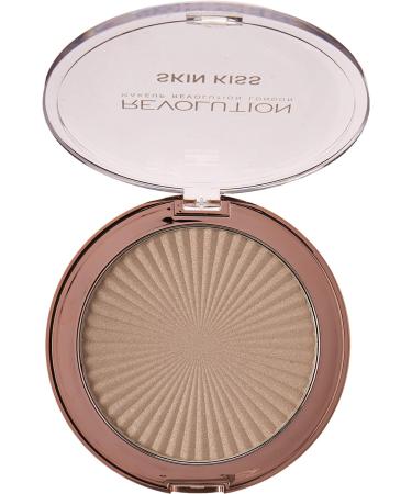Makeup Revolution Skin Kiss 14g Ice - Illuminating Highlighter - Buy Online on GoSupps.com