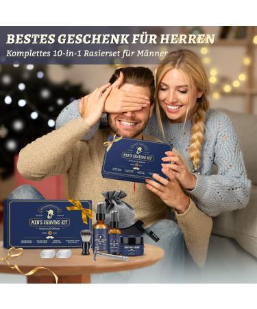 Premium Beard Care Set for Men | High-Quality Razor Beard Oil & Shaving Essentials - Perfect Gifts for Beard Growth - Buy Online on GoSupps.com