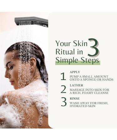 Lemongrass Body Wash with Vitamin E Cleanses Refreshes & Invigorates Shower Gel for Dry and Sensitive Skin Women & Men Organic & Natural 16 fl oz 2-Pack Lemongrass 16 Fl Oz (Pack of 2) - Buy Online on GoSupps.com