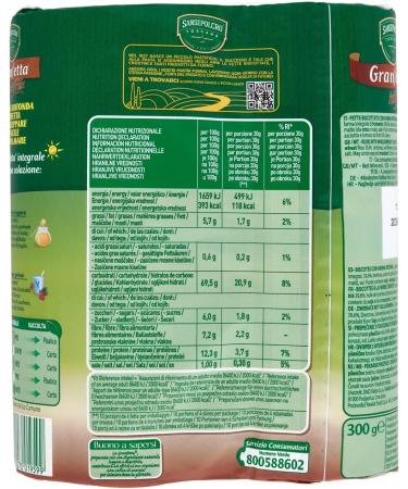 Buitoni Rusks Granfette Wholemeal 300g - Delicious and Nutritious Breakfast Snack - Buy Online on GoSupps.com
