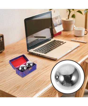 Iplusmile 2-St Fitness Handball - Chinese Baoding Balls for Seniors | Health & Massage Benefits | Hollow Iron Balls for Improved Mobility - Buy Online on GoSupps.com
