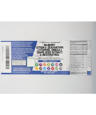 Clean Nutra Eye Vitamins with Bilberry Lutein and Zeaxanthin Supplements Lycopene 40mg Resveratrol Grape Seed Astaxanthin for Eyes - Eye Care Health Support Eye Vitamin and Mineral Supplement - Buy Online on GoSupps.com