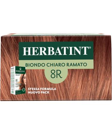  Herbatint Herbatint Permanent Hair Colour Gel 8R Light Copper Blonde - 170ml | Ammonia Free 100% White Hair Coverage | for Sensitive Skin with 8 Organic Natural Extracts - Buy Online on GoSupps.com