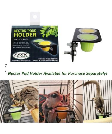 Nectar Pods: Calcium-Fortified Jelly Fruit Treat for Sugar Gliders, Marmosets, Parrots, and More - Variety 4 Pack - Buy Online on GoSupps.com