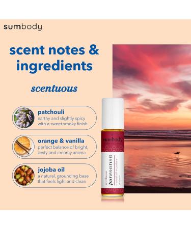 Natural Organic Perfume Oil Roll-On | 100% Pure Therapeutic Essential Oil Blend | Perfect Gifts for Her - Sumbody Scentuous - Buy Online on GoSupps.com