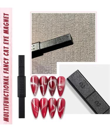 6pcs RoseFlower Nail Magnet Tool Set for DIY 3D Cat Eye Gel Polish Nail Art - Salon Quality Magnetic Stick Pen for Women Nails - Ideal for Studio and Home Use - Buy Online on GoSupps.com