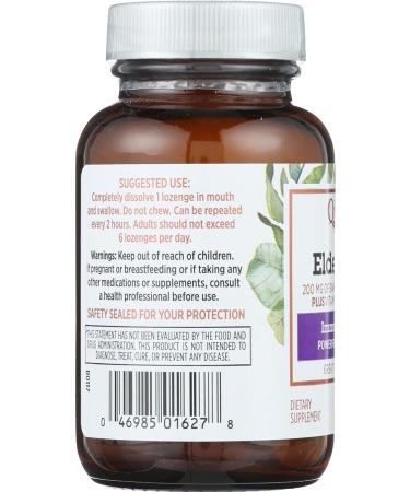 QUANTUM HEALTH Raspberry Elderberry Lozenges 36 CT - Buy Online on GoSupps.com