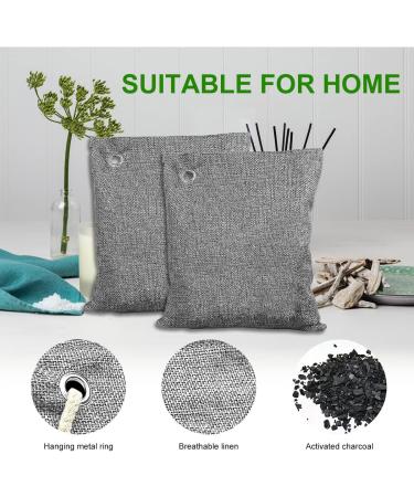 4 Pack Nature Fresh Charcoal Bags total 800g Odor Absorber Bamboo Charcoal Air Purifying Bags Nature Fresh Charcoal Bag Air Freshener Odors Moisture Absorber for Home Car Pets Room Closet - Buy Online on GoSupps.com
