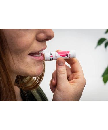 DAILY GOODS Natural Lip Balm Pack with Cocoa Butter and Coconut Oil - Pomegranate, Coconut, Cherry, Spearmint Flavors - Vitamin E Enriched - 8 Pack 0.15 oz Tubes - Buy Online on GoSupps.com