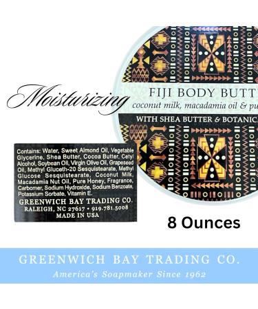 Greenwich Bay Trading Body Butter 8oz | Luxurious Moisturizing Cream with Shea Butter & Essential Oils | Deep Hydration for Dry Skin | Travel-Friendly Solution - Buy Online on GoSupps.com