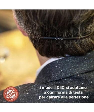 Shop Clic Classic Magnetic Reading Glasses for Men & Women | 2.5 Gray Reading Aid | Stylish & Convenient Reading Help - Buy Online on GoSupps.com