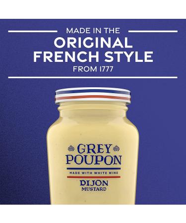 Grey Poupon Dijon Mustard - 16 oz Jar - Buy Online on GoSupps.com