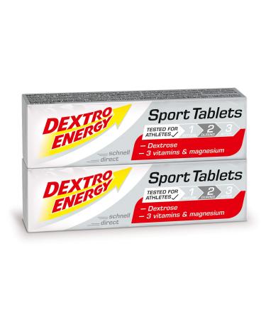 Dextro Energy Dextrose tablets / glucose tablets with magnesium vitamin B1 B6 & C for endurance and competitive athletes / 6 packs (6 x 94g)