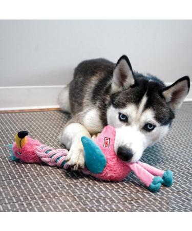 KONG Knots Twists (Giraffe/Flamingo) - for Medium/Large dogs (1 supplied) - Buy Online on GoSupps.com