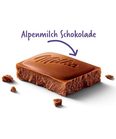 Buy Milka Alpine Milk Bar 24 x 100g - Rich & Creamy Chocolate | International Shipping Available - Buy Online on GoSupps.com