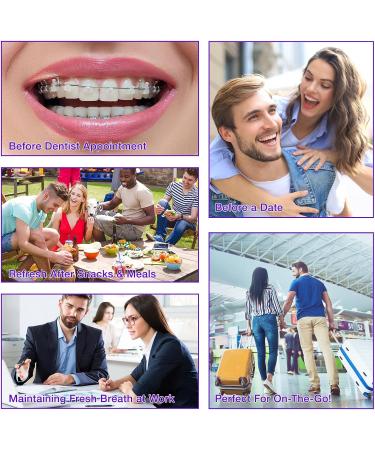 Brightening Purple Toothpaste for Teeth Whitening Optical Tone Neutralizer Smooth & Enamel Safe Paste Purple Toothpaste for Immediate Brighter Looking Smile - Buy Online on GoSupps.com
