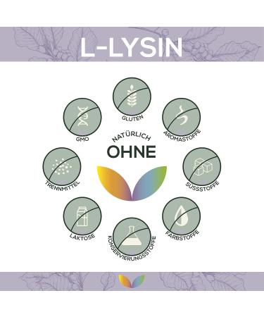 L-Lysine Powder 500g | Vegan Protinogenic Amino Acid | 100% Pure HCl | Boost Collagen Production | Laboratory Tested | Quality from Austria - Buy Online on GoSupps.com