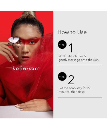 Kojie San Skin Brightening Soap - Original Kojic Acid for Dark Spots - 3 Bars 65g with Coconut & Tea Tree Oil - Buy Online on GoSupps.com