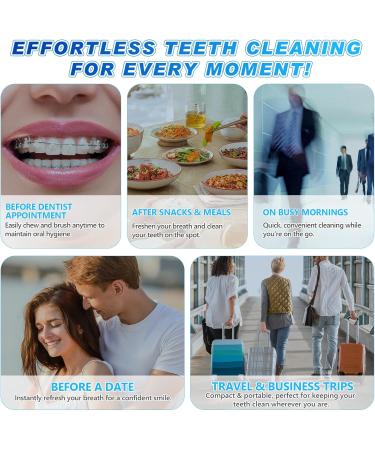 70 Mint Chewable Toothpaste Tablets - Eco-Friendly Nano Hydroxyapatite for Sensitive Teeth - Travel-Friendly & Effective Mouthwash Alternative - Buy Online on GoSupps.com