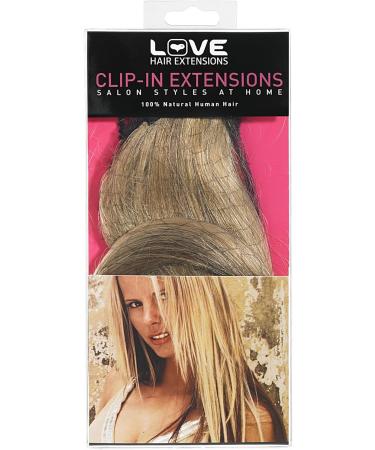 Love Hair Extensions Deluxe Human Hair Clip In Extension Sunlight Blonde 35 g - Buy Online on GoSupps.com