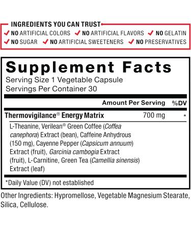 Force Factor LeanFire Pre Workout Energy Pills with Green Tea Extract and Caffeine to Increase Energy Build Lean Muscle Black 30 Count (Pack of 1) Package May Vary - Buy Online on GoSupps.com